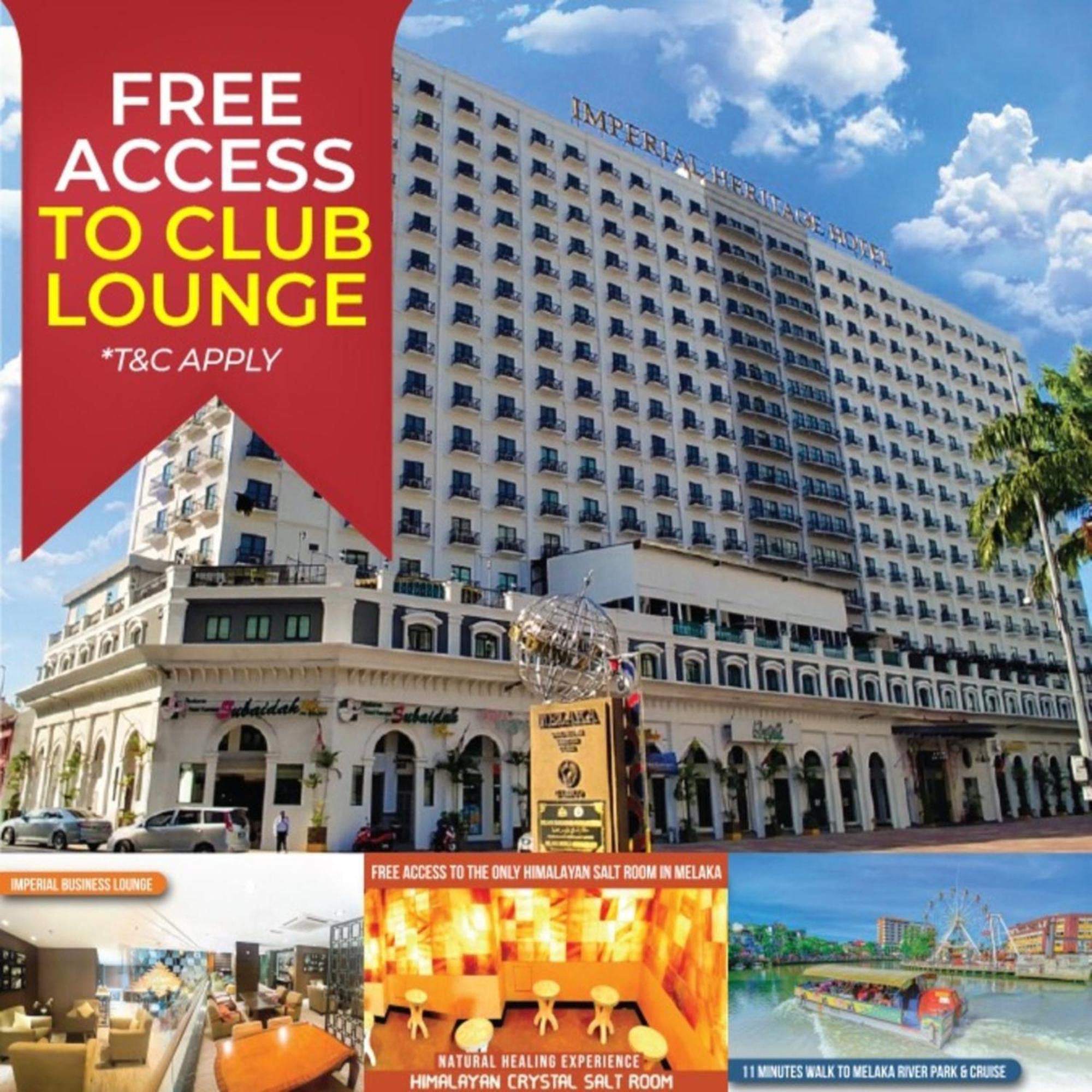 Imperial Heritage Hotel Melaka I City Centre I Free Wifi I Free Parking L Free Club Lounge Access Εξωτερικό φωτογραφία